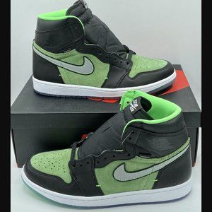 Air Jordan 1 High Zoom Zen Green Black Tomatillo Size 10.5 CK6637-002 NEW IN BOX